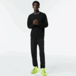 Lacoste tênis l003 active para passarela têxtil homens amarelo amarelo 2t7 88BL1733 - Image 5