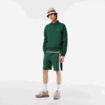Lacoste tênis l003 active para passarela têxtil homens cinza branco 1e7 88BL1732 - Image 7