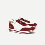 Lacoste tênis l-spin têxtil homens bg7 vermelho 88BL1844 - Image 2