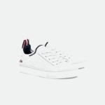 Lacoste tênis la piquee textil tricolor crianças branco/marinho e vermelho 407 88BL3304 - Image 2