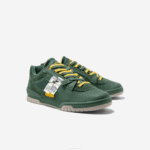 Lacoste tênis m89 couro e tecido homens verde 1m8 88BL1749 - Image 2