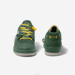 Lacoste tênis m89 couro e tecido homens verde 1m8 88BL1749 - Image 5