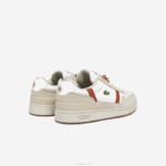 Lacoste tênis roland garros com clipe em t mulheres branco e marrom 385 88BL2746 - Image 2