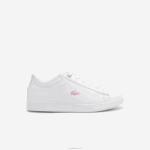 Lacoste tênis sintético carnaby crianças branco 21g 88BL3114