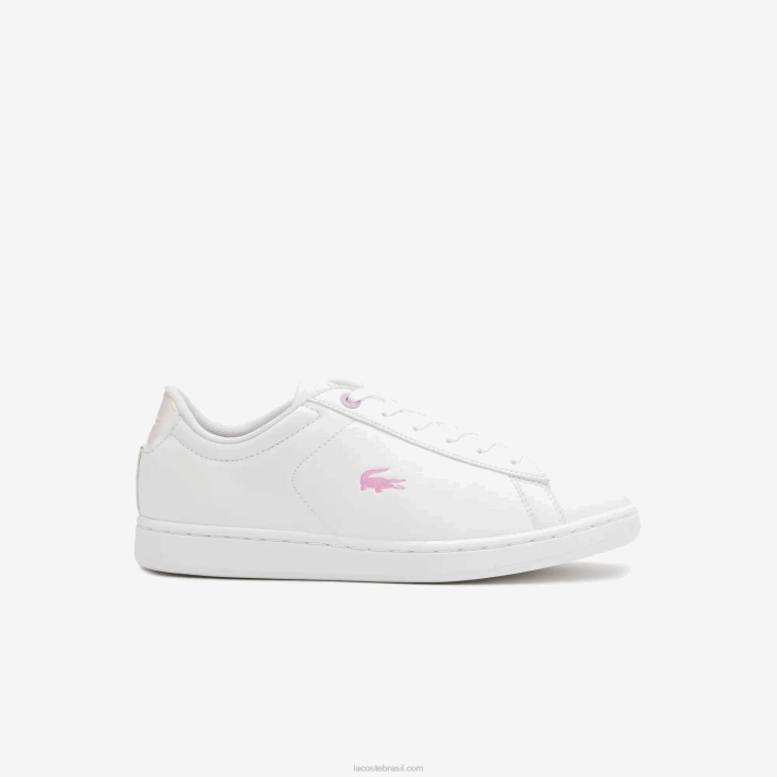 lacoste_tenis_sintetico_carnaby_juniores_branco_21g_88bl3316.png Lacoste tênis sintético carnaby juniores branco 21g 88BL3316 - Image 1