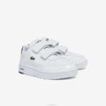 Lacoste tênis sintético com clipe em t bebês branco e verde escuro 1r5 88BL2942 - Image 2