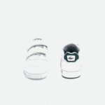 Lacoste tênis sintético com clipe em t bebês branco e verde escuro 1r5 88BL2942 - Image 5