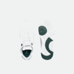 Lacoste tênis sintético com clipe em t crianças branco e verde escuro 1r5 88BL3115 - Image 4
