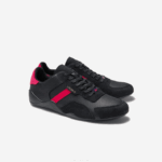 Lacoste tênis sintético couro hapona homens preto vermelho 1b5 88BL1869 - Image 2