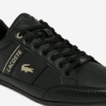Lacoste tênis sintético e couro chaymon homens preto 02h 88BL1833 - Image 6