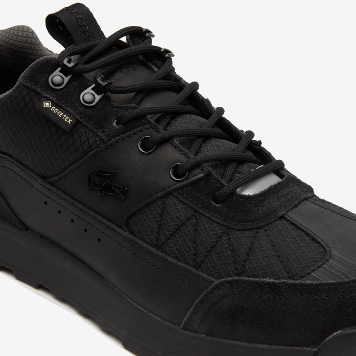 Lacoste tênis urban breaker lo gtx em tecido e couro homens preto 02h 88BL1864 - Image 5