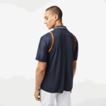 Lacoste tênis x daniil medvedev polo homens kxe azul 88BL235 - Image 3
