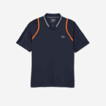 Lacoste tênis x daniil medvedev polo homens kxe azul 88BL235 - Image 4