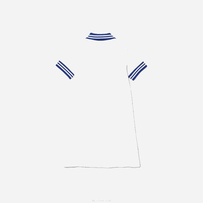Lacoste vestido polo piquê bordado garotas branco azul nnv 88BL3295 - Image 2
