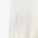 calça esportiva de lã de algodão lacoste x goop mulheres branco 70v 88BL2665 - Image 3