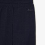 calça esportiva lacoste x goop piquê de duas camadas mulheres azul marinho 166 88BL2667 - Image 2