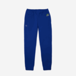 calça jogging de lã de algodão orgânico lacoste x minecraft homens bdm azul 88BL1174 - Image 5