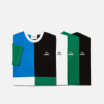 camiseta piquê de algodão com logo lacoste x wake ny homens verde mee 88BL892 - Image 5