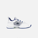 Lacoste ag-lt21 tênis têxtil e sintético homens branco/azul 080 88BL1865