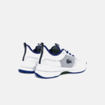 Lacoste ag-lt21 tênis têxtil e sintético homens branco/azul 080 88BL1865 - Image 3