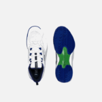 Lacoste ag-lt21 tênis têxtil e sintético homens branco/azul 080 88BL1865 - Image 4