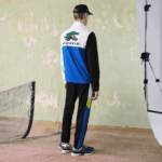 Lacoste agasalho de tênis esportivo com estampa de crocodilo homens branco preto azul amarelo l74 88BL1144 - Image 4