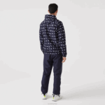Lacoste agasalho de tênis esportivo homens branco azul marinho r20 88BL1194 - Image 3
