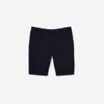 Lacoste bermuda de algodão stretch slim fit homens azul marinho hde 88BL454 - Image 5