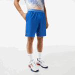 Lacoste bermuda tênis x novak djokovic homens azul kxb 88BL409 - Image 2