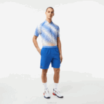 Lacoste bermuda tênis x novak djokovic homens azul kxb 88BL409