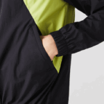 Lacoste blusão esportivo embalável homens preto amarelo 60r 88BL1254 - Image 8