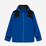 Lacoste blusão esportivo impermeável homens azul preto 6j4 88BL403