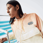 Lacoste blusão pulôver leve ao vivo homens laranja branco amarelo z81 88BL1281 - Image 8
