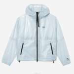 Lacoste blusão transparente mulheres mosca azul 88BL2433 - Image 4