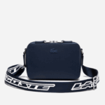 Lacoste bolsa com alça logo chantaco homens azul nuit blanc m05 88BL1955