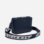 Lacoste bolsa com alça logo chantaco homens azul nuit blanc m05 88BL1955 - Image 3