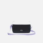 Lacoste bolsa crossover color block homens noir laponie plumagem cyna l19 88BL2110 - Image 3