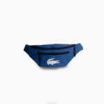 Lacoste bolsa de cinto de fibra reciclada homens marina k22 88BL2006