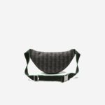 Lacoste bolsa de cintura com estampa de monograma the blend homens mono noir gris estragon l83 88BL1949 - Image 2