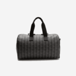Lacoste bolsa de fim de semana com estampa de monograma the blend homens monograma noir gris h45 88BL1940 - Image 2