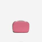 Lacoste bolsa de ombro quadrada de couro de grão superior mulheres reseda l39 88BL2787 - Image 2