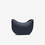 Lacoste bolsa meia-lua com marca contrastante mulheres azul nuit blanc m05 88BL2796 - Image 2