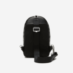 Lacoste bolsa transversal com estampa monograma the blend homens monograma noir gris h45 88BL1975 - Image 2