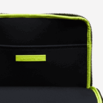 Lacoste bolsa transversal de fibra reciclada mulheres preto 000 88BL1971 - Image 5