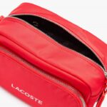 Lacoste bolsa transversal de náilon de marca homens pompier blanc k08 88BL2071 - Image 2