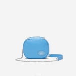 Lacoste bolsa transversal pequena em couro granulado mulheres argentino 213 88BL2852
