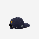 Lacoste boné ajustável da bandeira americana do esporte da taça dos presidentes homens azul marinho 166 88BL2331 - Image 2