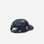 Lacoste boné com estampa de crocodilo homens azul marinho 166 88BL2249 - Image 2