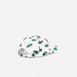 Lacoste boné com estampa de crocodilo homens branco 001 88BL2250 - Image 2