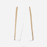 Lacoste calça de faixa contrastante crianças branco bege wn5 88BL3224 - Image 6